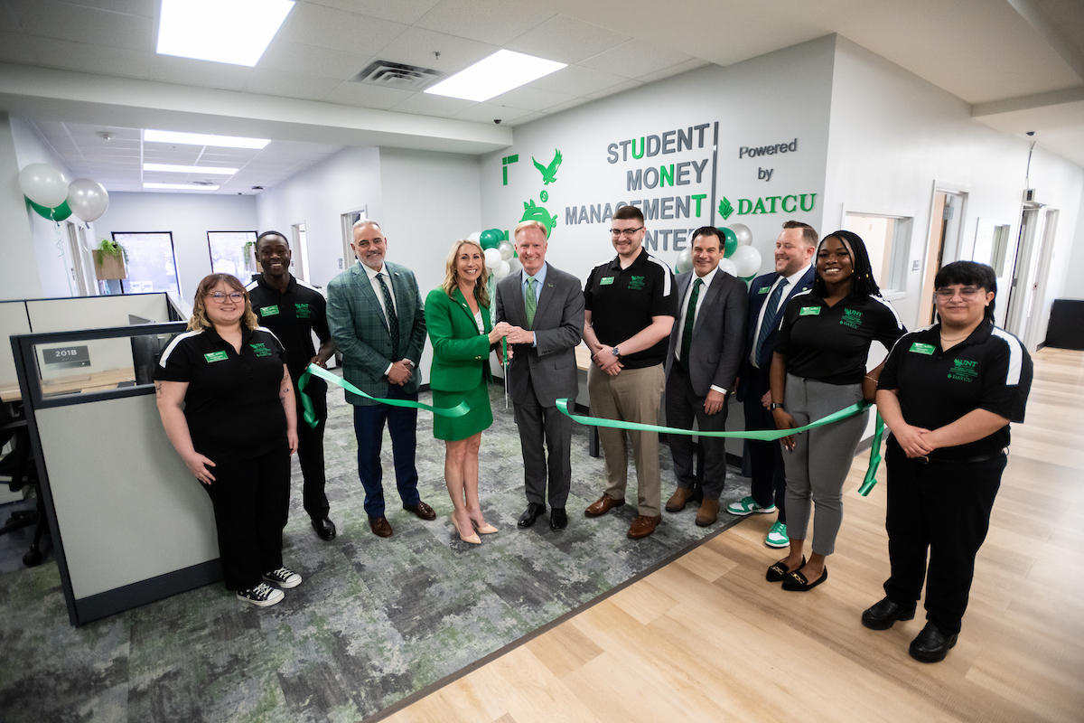 DATCU Stiudent Money Management Ribbon Cutting Ceremony